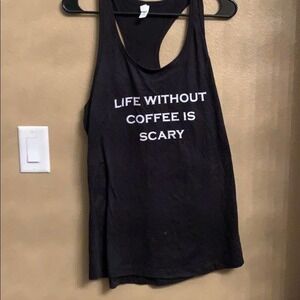 Black Work Out Tank Top (XL)